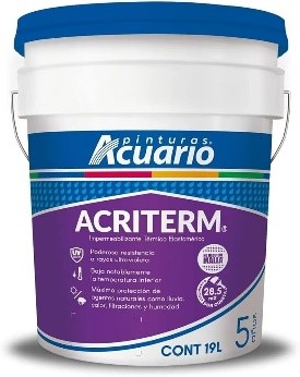 Acuario - Impermeabilizante ACRITERM FIBRATADO 5 Años (IM77790)
